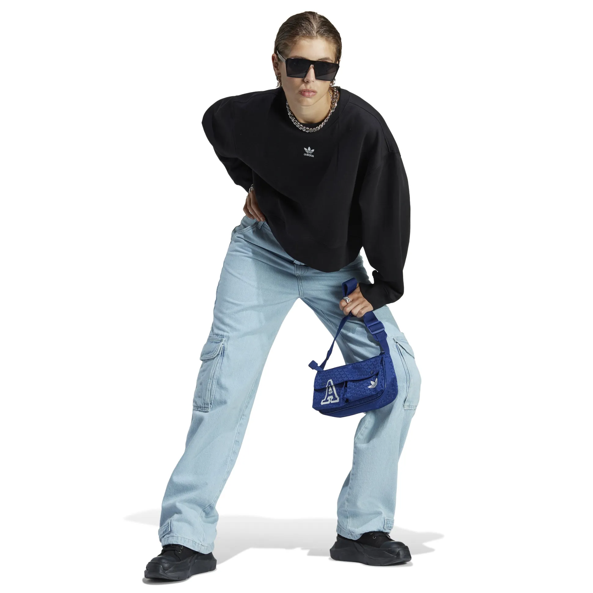 Adicolor Essentials Crew Sweatshirt Black
