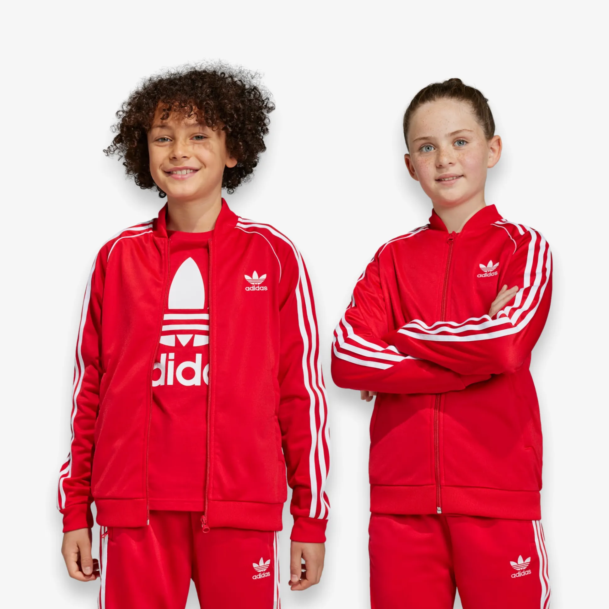 Adicolor SST Track Jacket Red