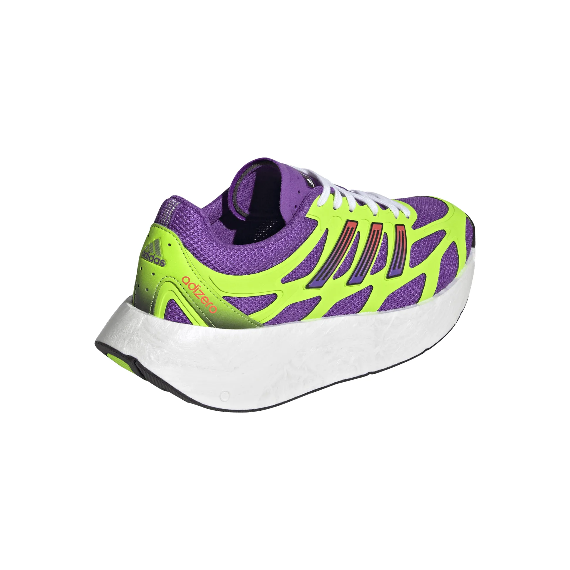 Adizero Aruku Active Purple Solar Green