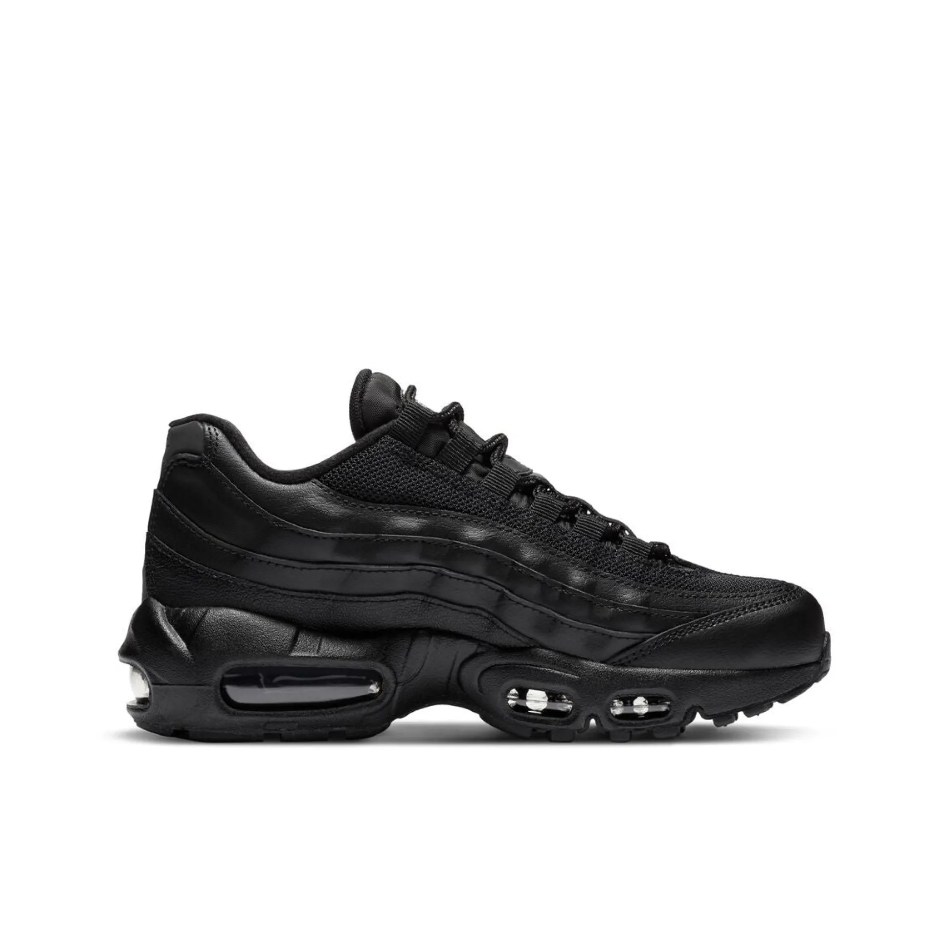 Air Max 95 Recraft Triple Black GS