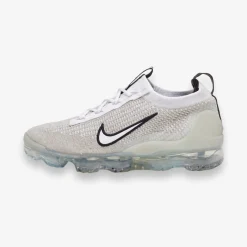 Air VaporMax 2021 FK White Black Metallic Silver