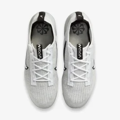 Air VaporMax 2021 FK White Black Metallic Silver