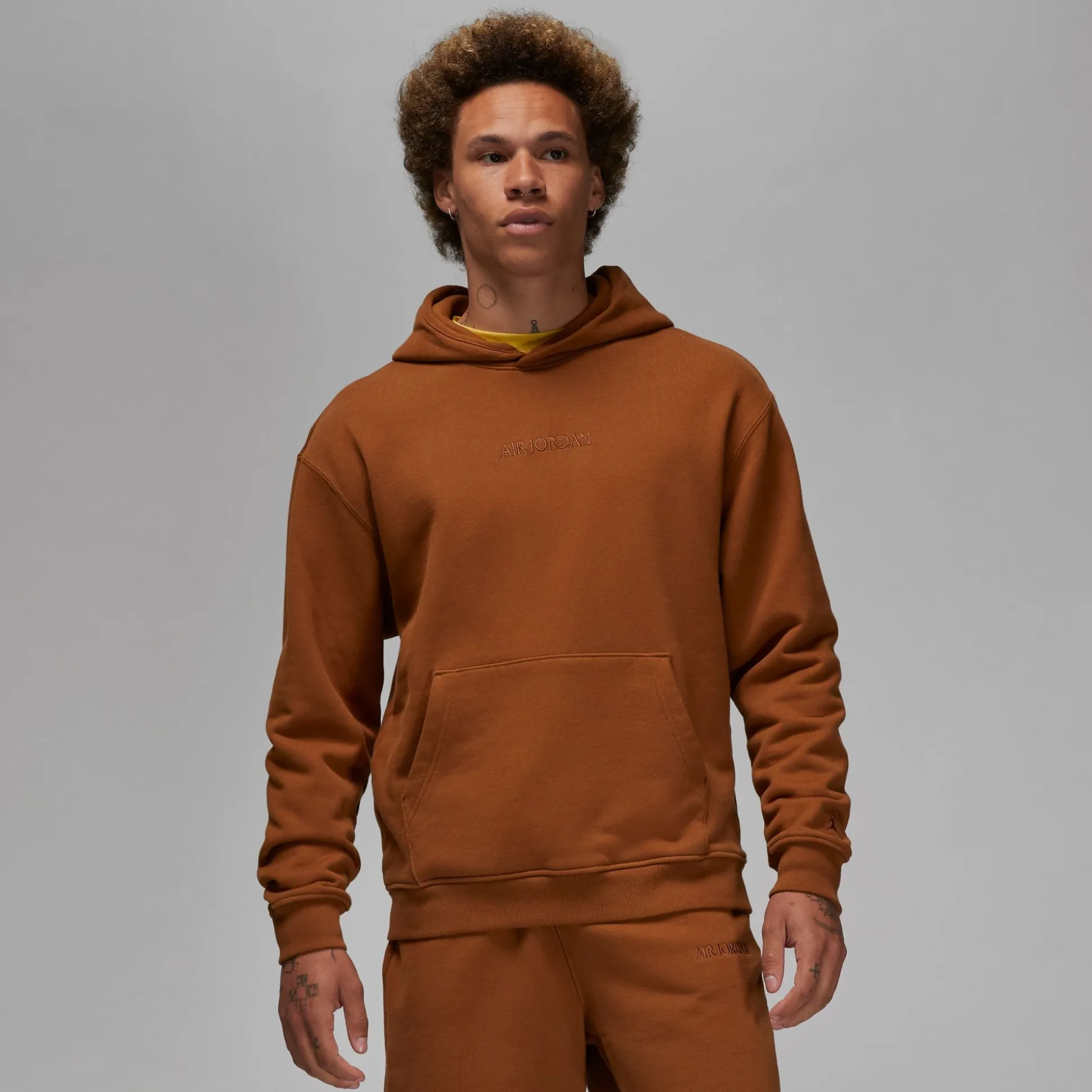 Air Wordmark Fleece Pullover Hoodie
