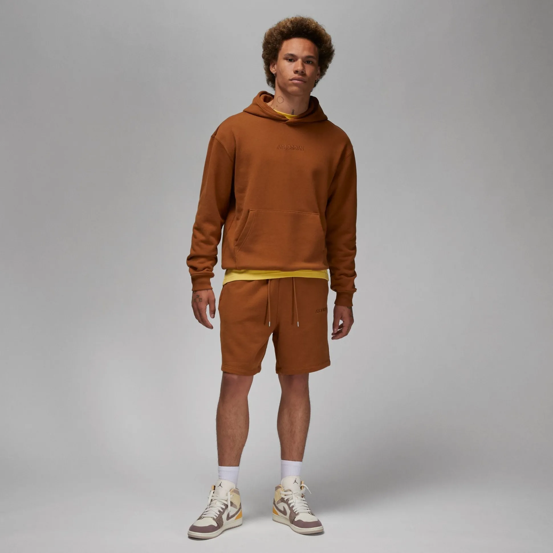 Air Wordmark Fleece Pullover Hoodie