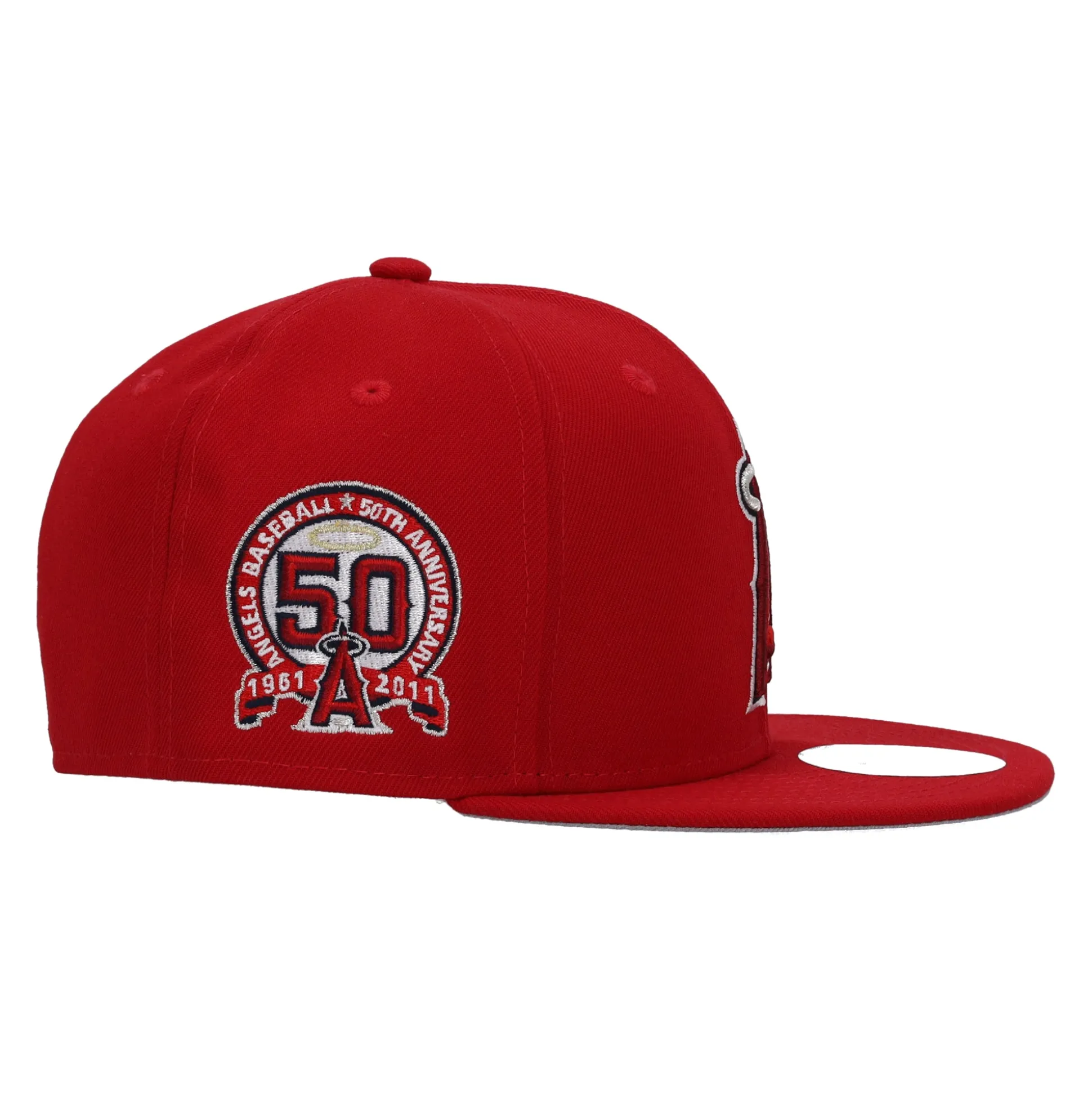 5950 Anaheim Angels 50TH Anniversary Fitted Hat