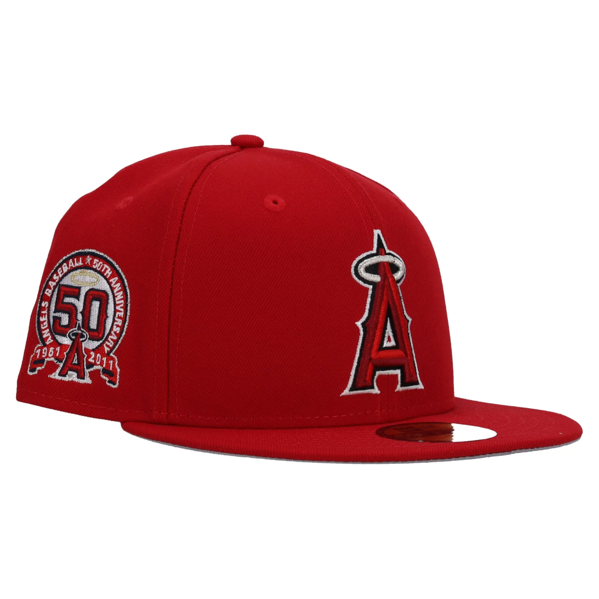 5950 Anaheim Angels 50TH Anniversary Fitted Hat