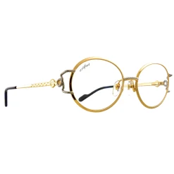 Artifact Rope Line Glasses Model 503 Clear