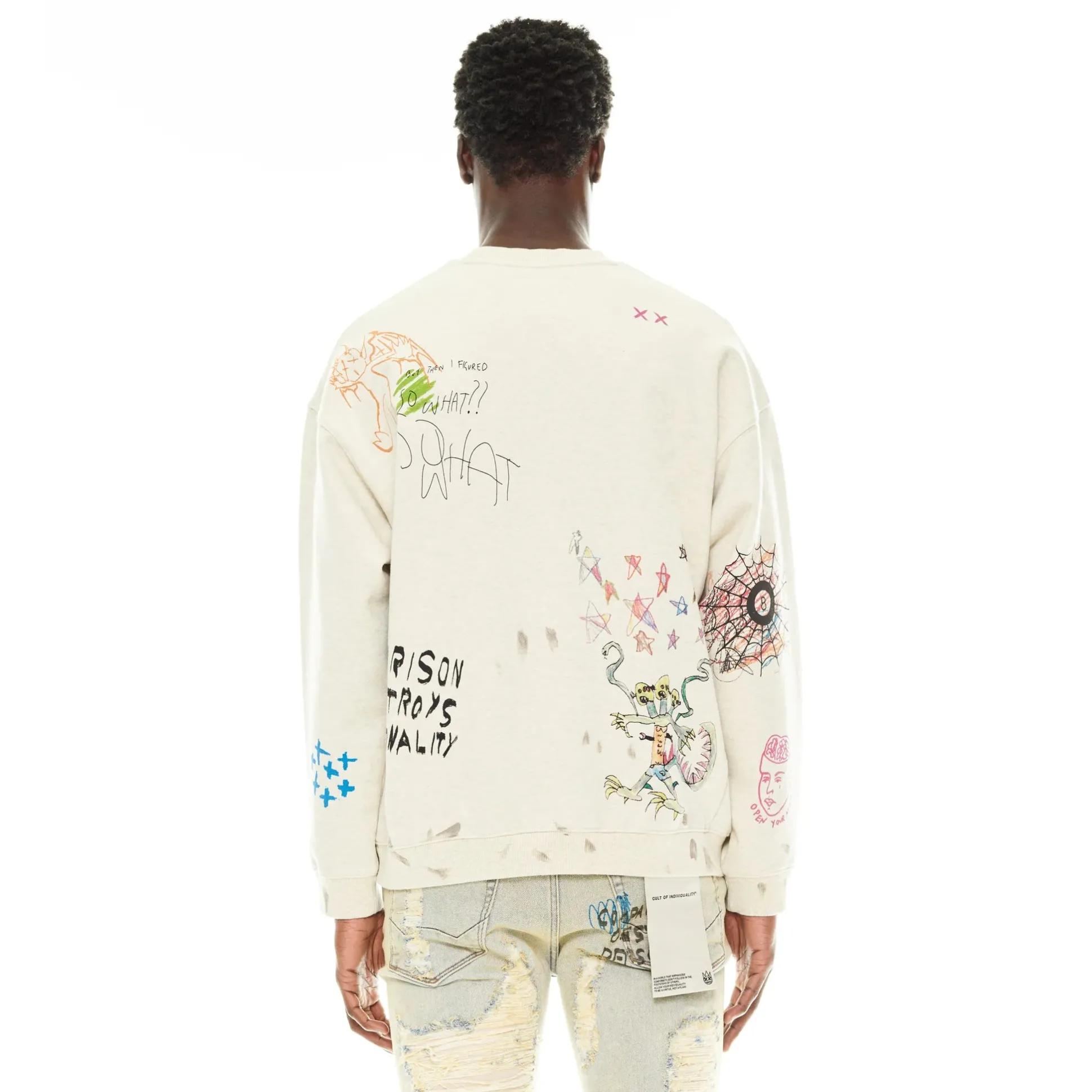 624B7-FC12A-Men Crew Neck Sweatshirt
