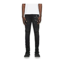 Black Resin Knee Slit