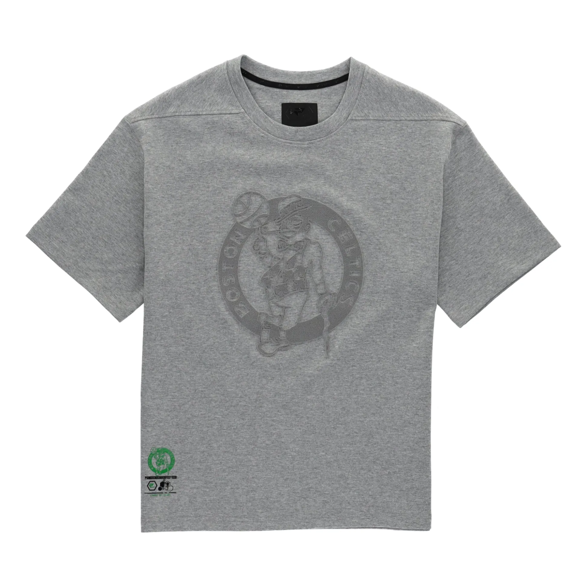 Boston Celtics Interlock Tee Grey