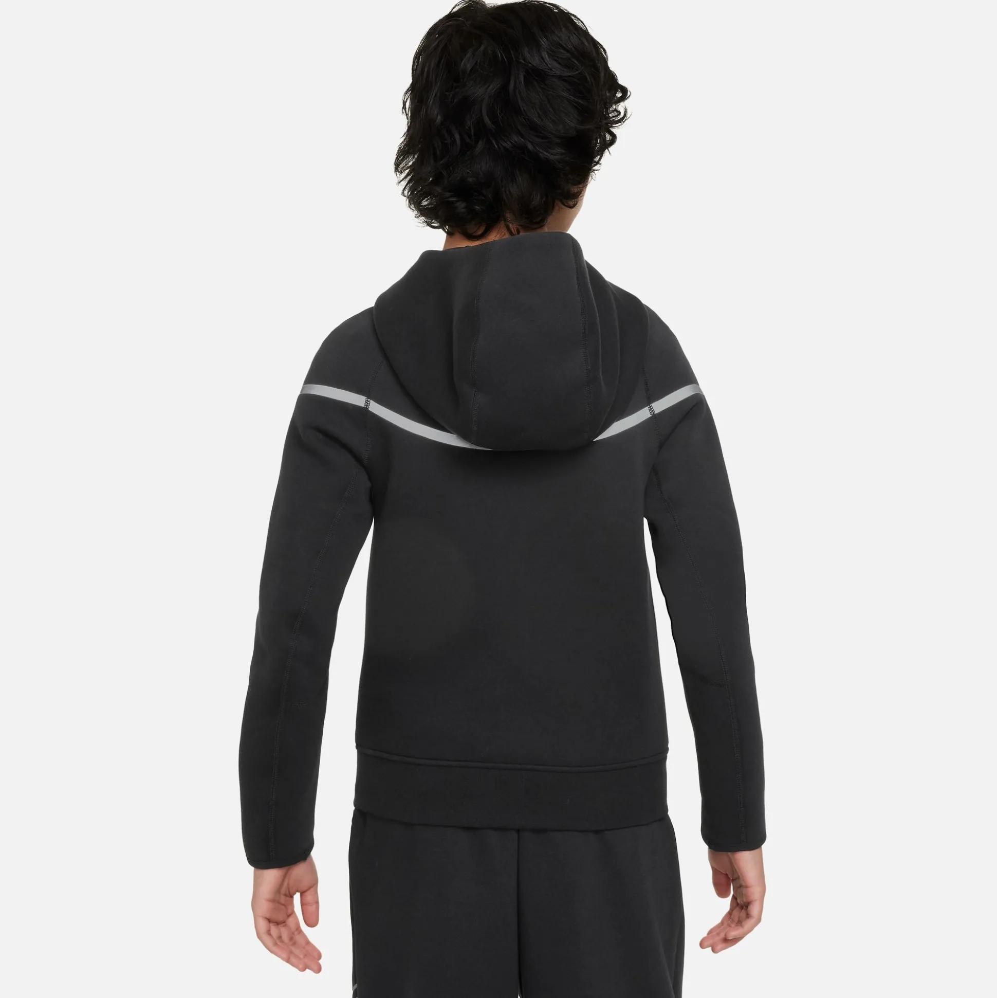 Boys' Reflective Full-Zip Hoodie