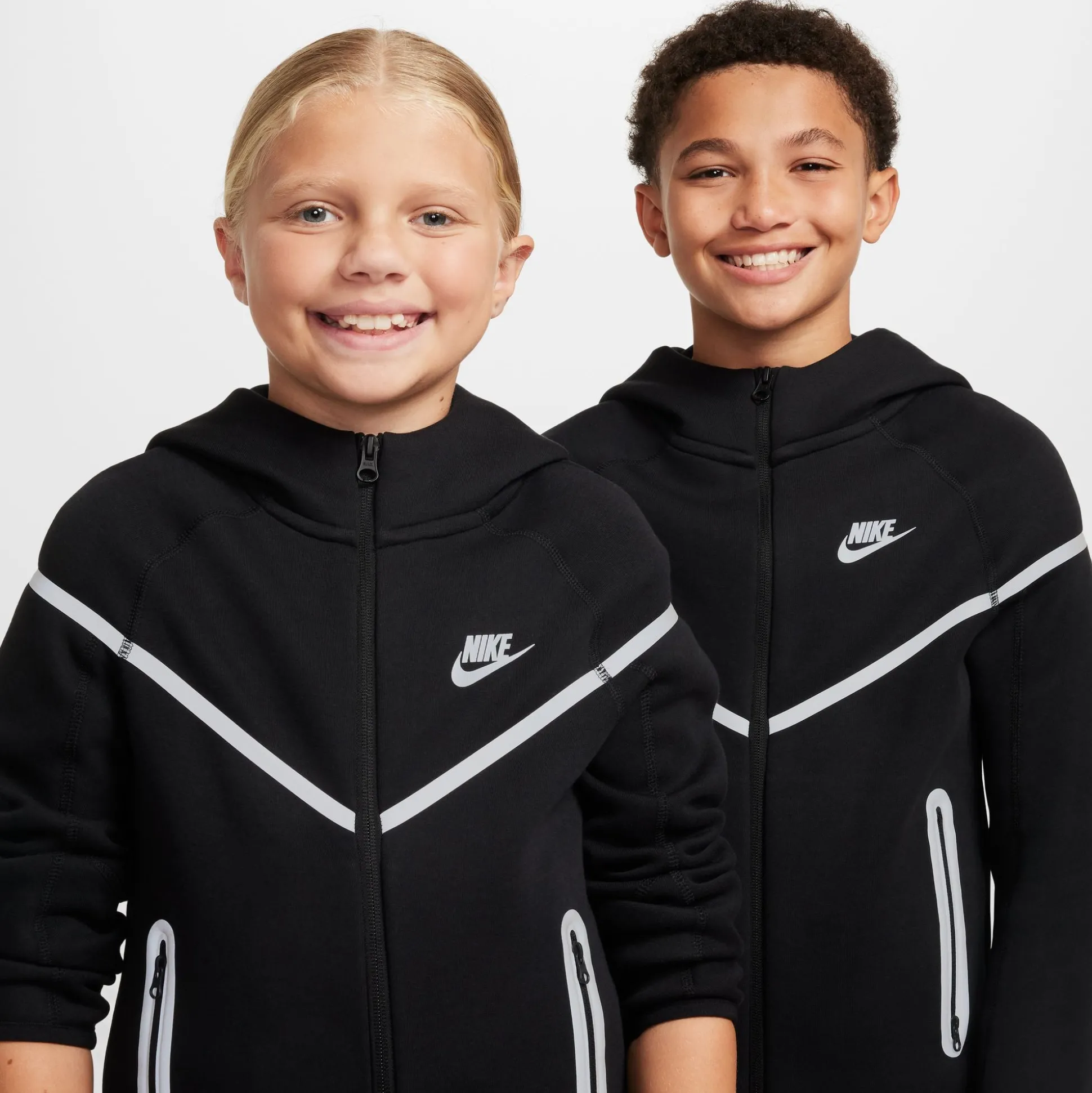 Boys' Reflective Full-Zip Hoodie