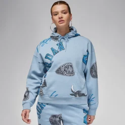 Brooklyn Long Sleeve Fleece Hoodie