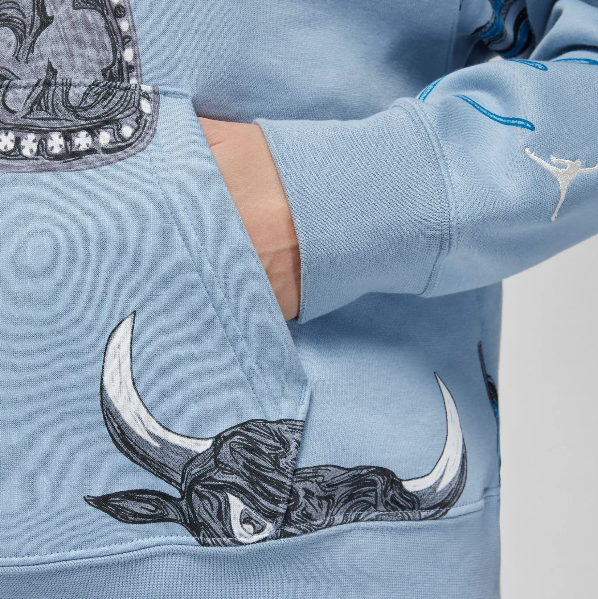 Brooklyn Long Sleeve Fleece Hoodie
