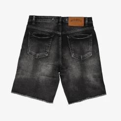 Brooklyn-Size UP Charcoal Black Denim Short