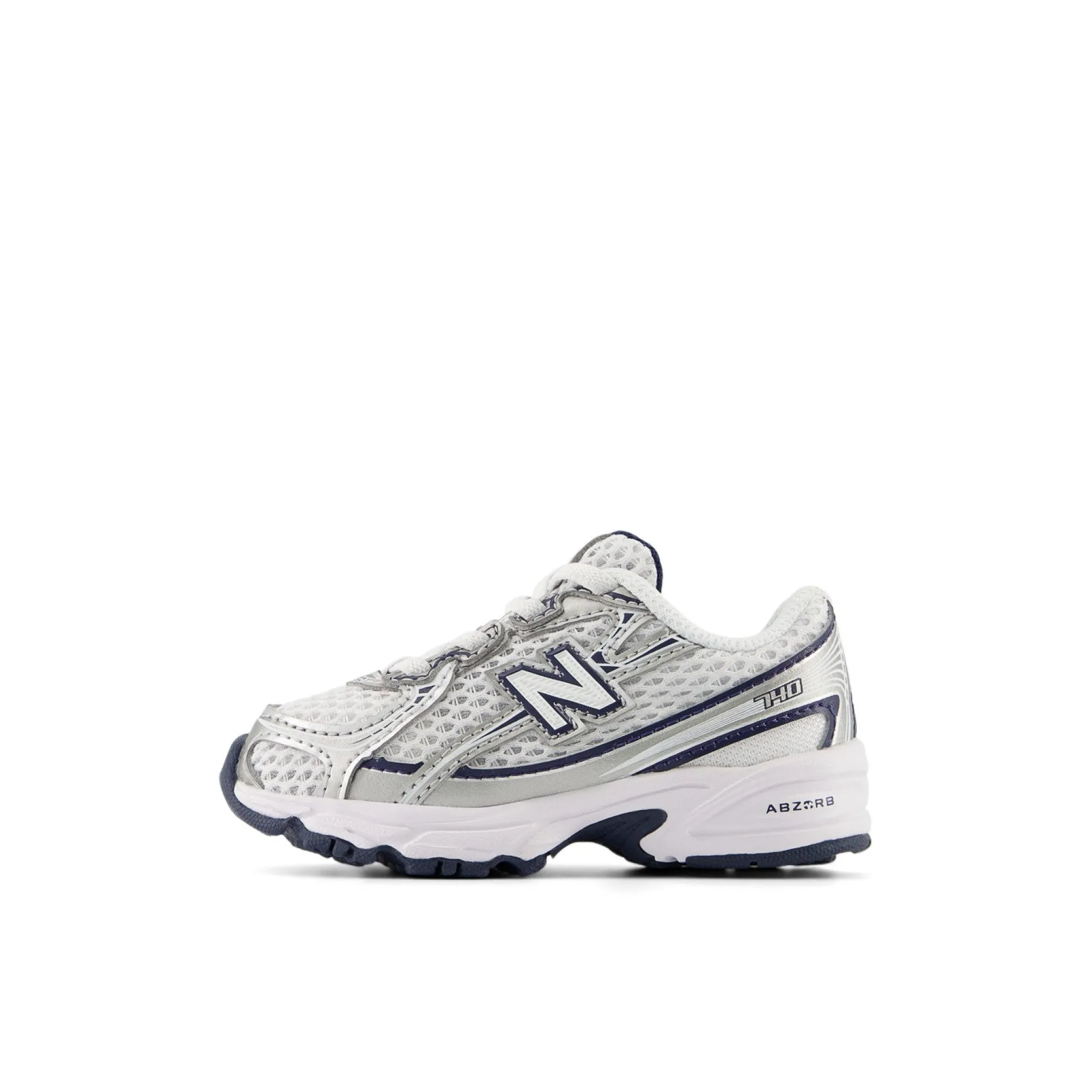 740 BUNGEE LACE Navy & White