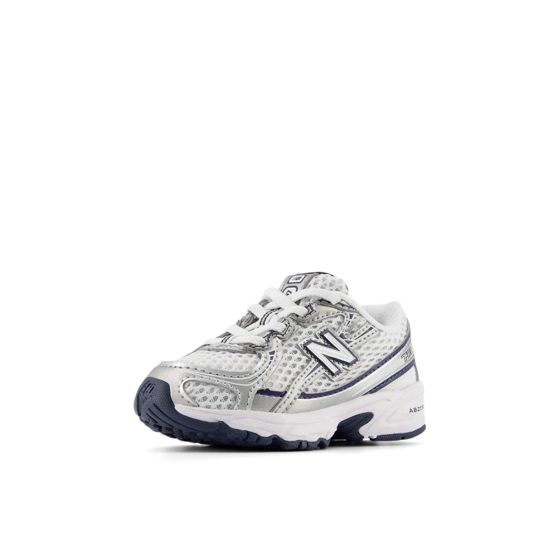 740 BUNGEE LACE Navy & White
