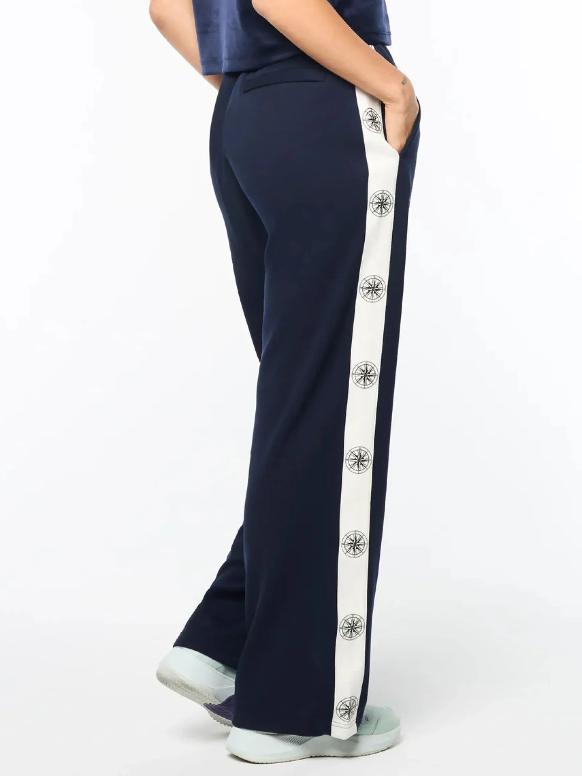 Bussola Track Pant- Maritime Blue