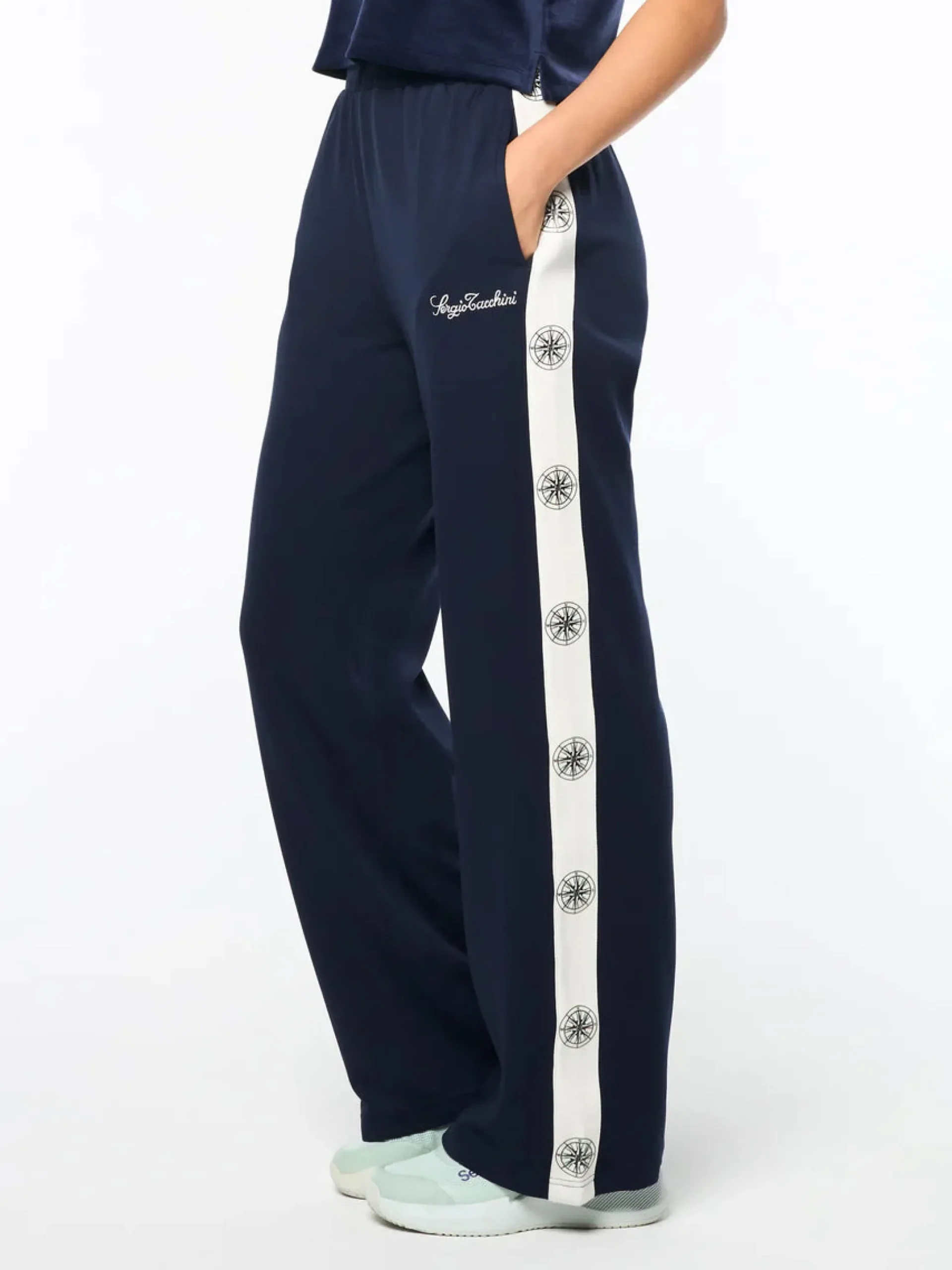 Bussola Track Pant- Maritime Blue