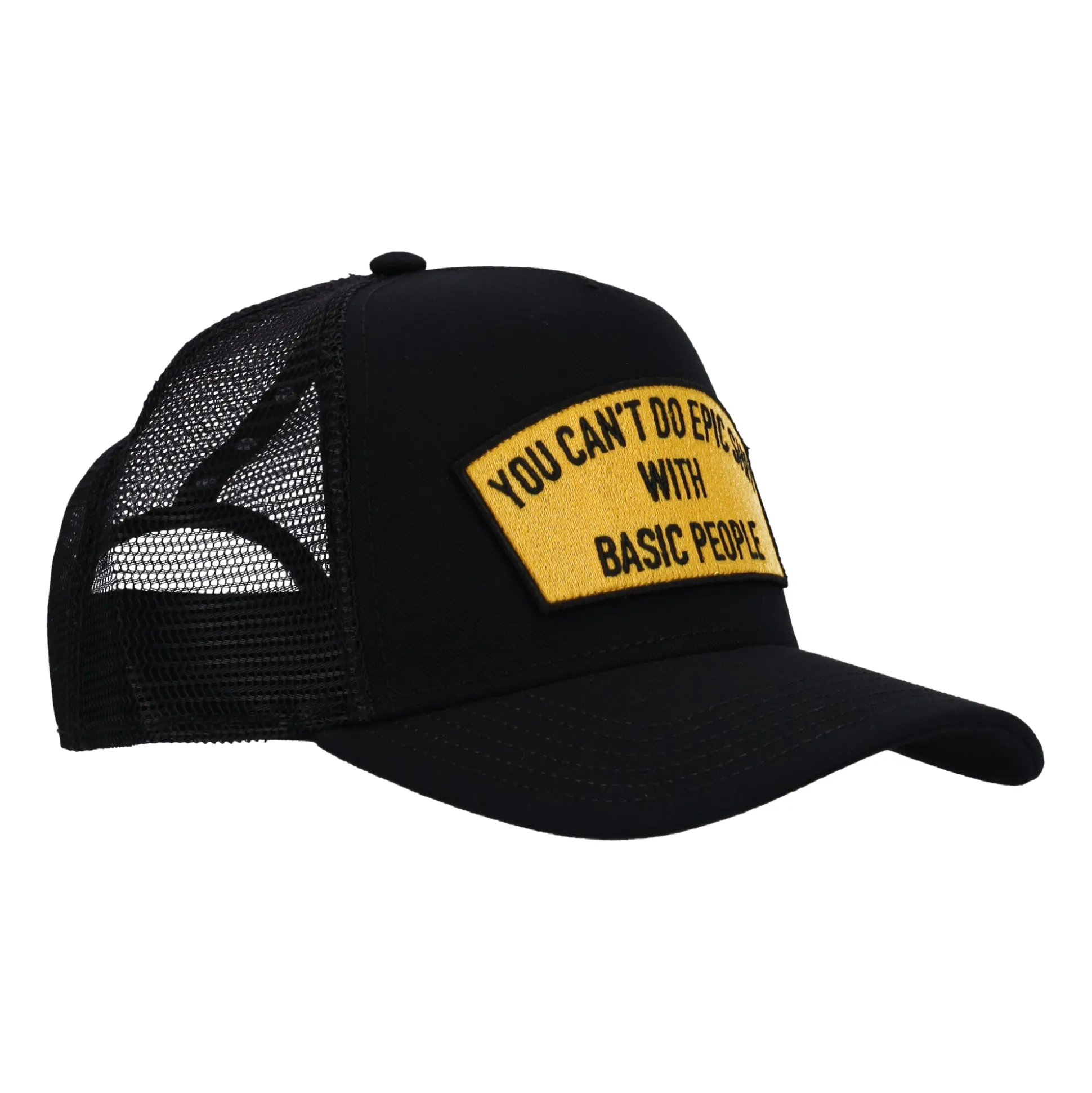 Can't Do Epic Shit Mesh Back Trucker Hat Black