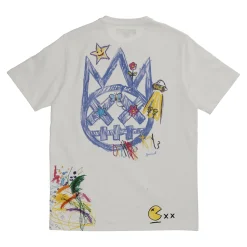 Caryon Logo Short Sleeve Crew Neck Tee White