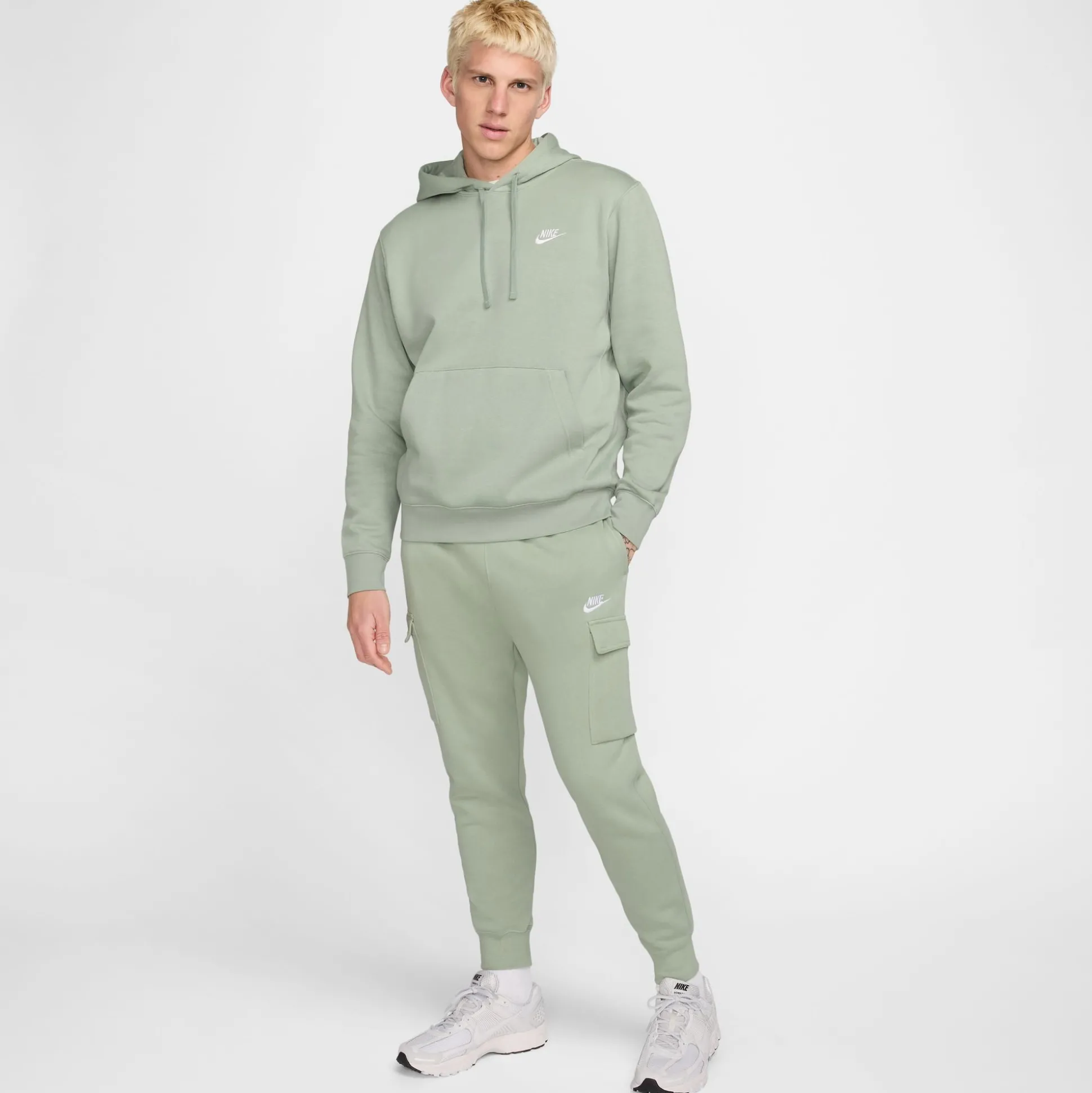 CD3129-371-Men Nsw Club Fleece Cargo Pants