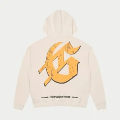 Chrome Liberty Zip Hoodie (Bone)