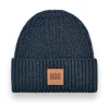 Chunky Rib Beanie navy