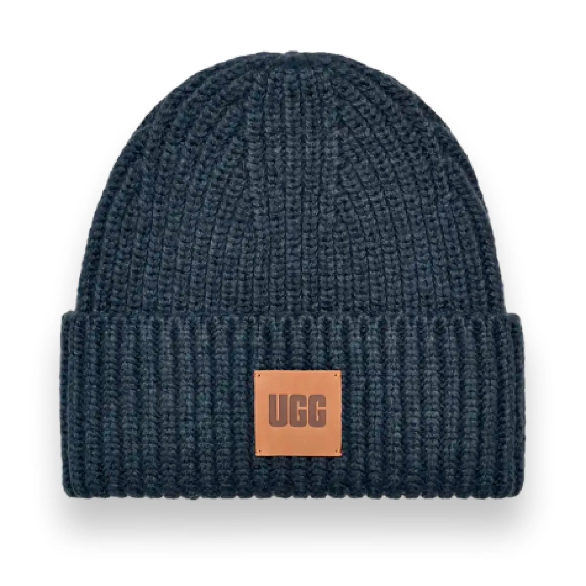 Chunky Rib Beanie navy