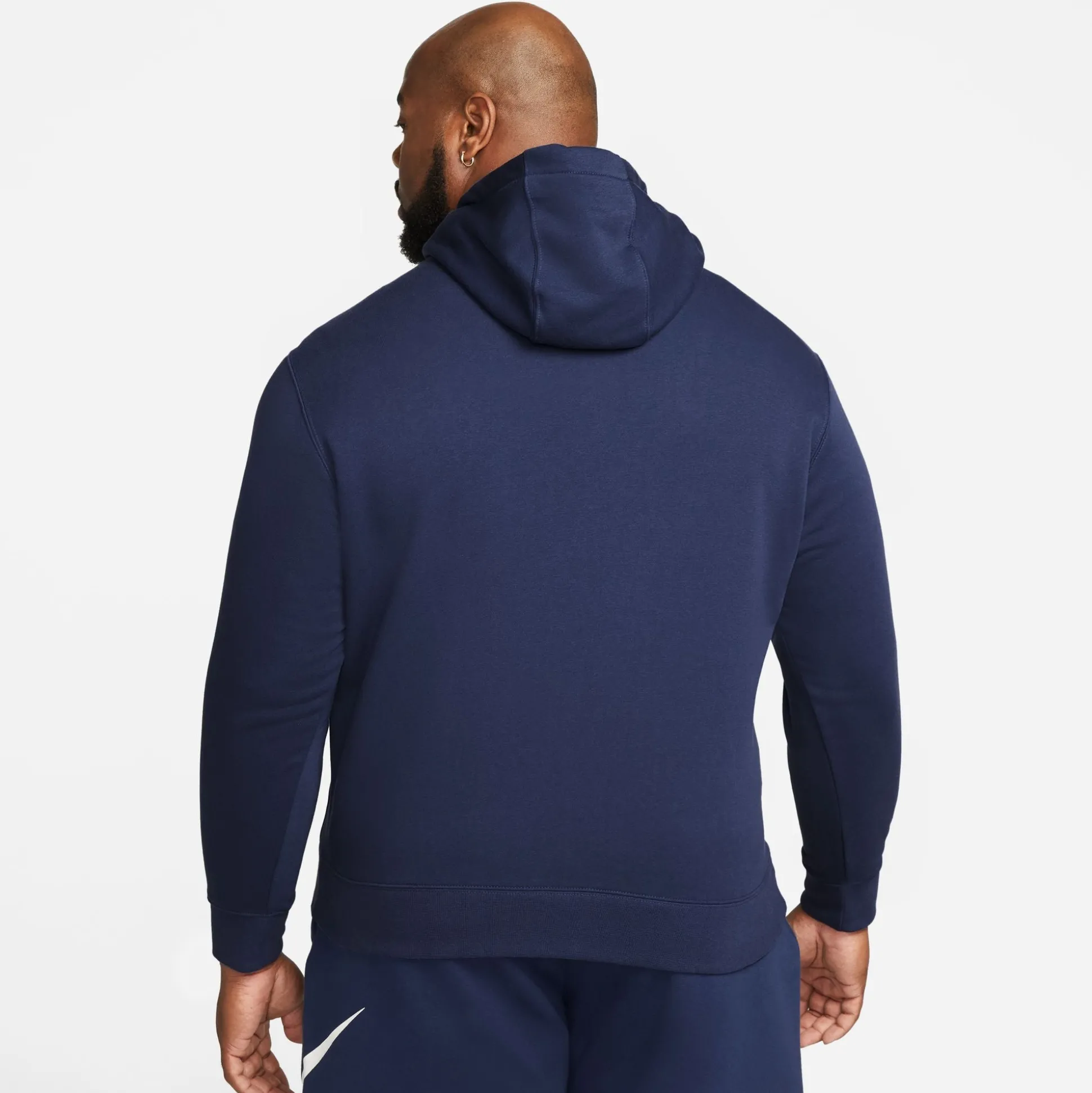 Club Fleece Blue Full Zip Hoodie