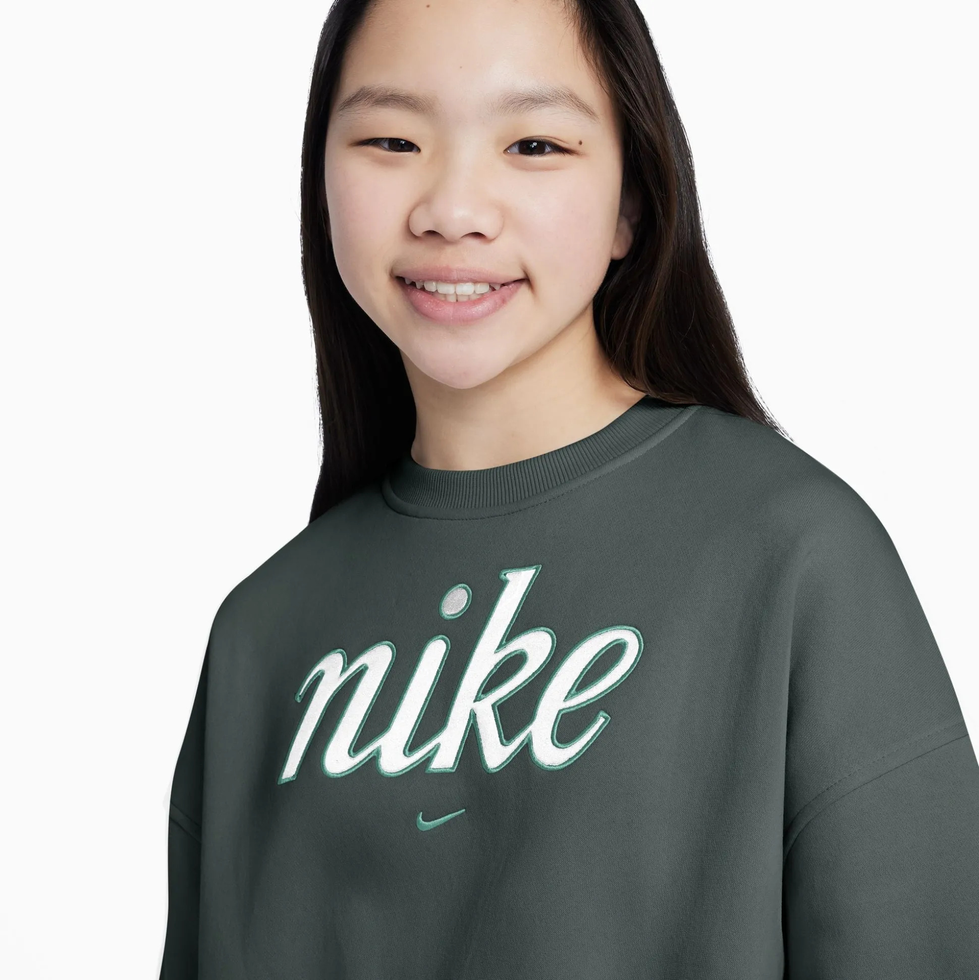 Club Fleece Boxy Crewneck