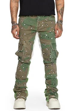 Commander Stacked Flare Jean