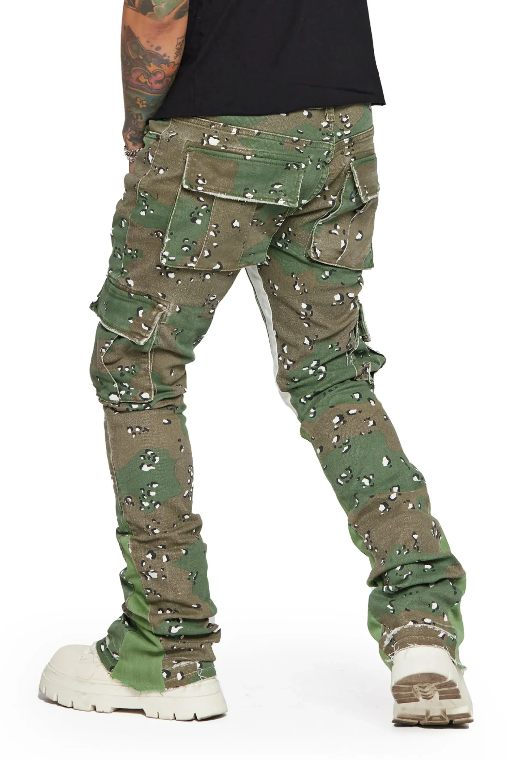 Commander Stacked Flare Jean