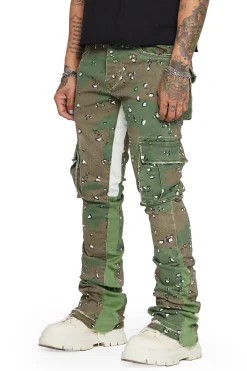 Commander Stacked Flare Jean