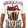 Deadpool x Wolverine - Mutant Merc Madness Oversized White T-Shirt
