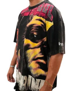 Deadpool x Wolverine - Regeneration Rivals Oversized Black T-Shirt