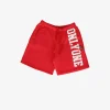 Distressed Printed Short