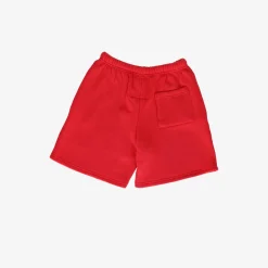 Distressed Printed Short