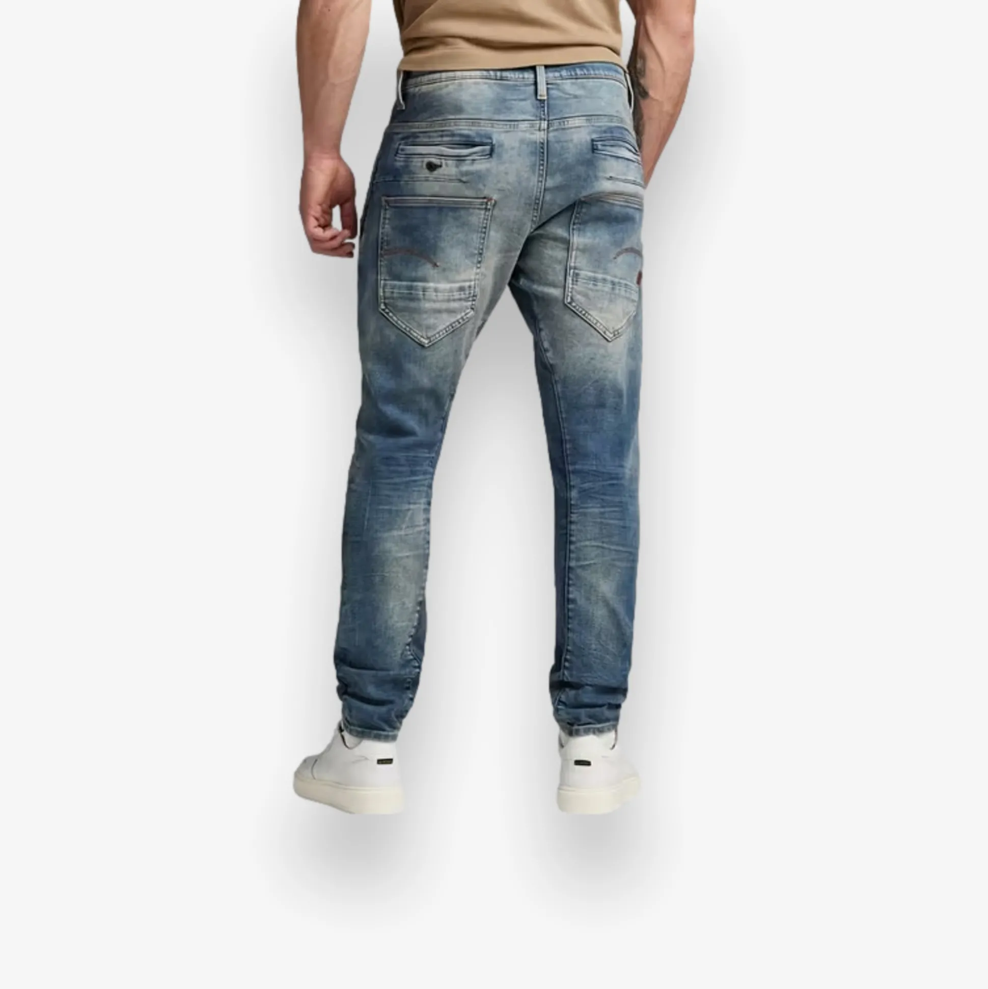 D-Staq 3D Slim Denim Jeans Medium blue