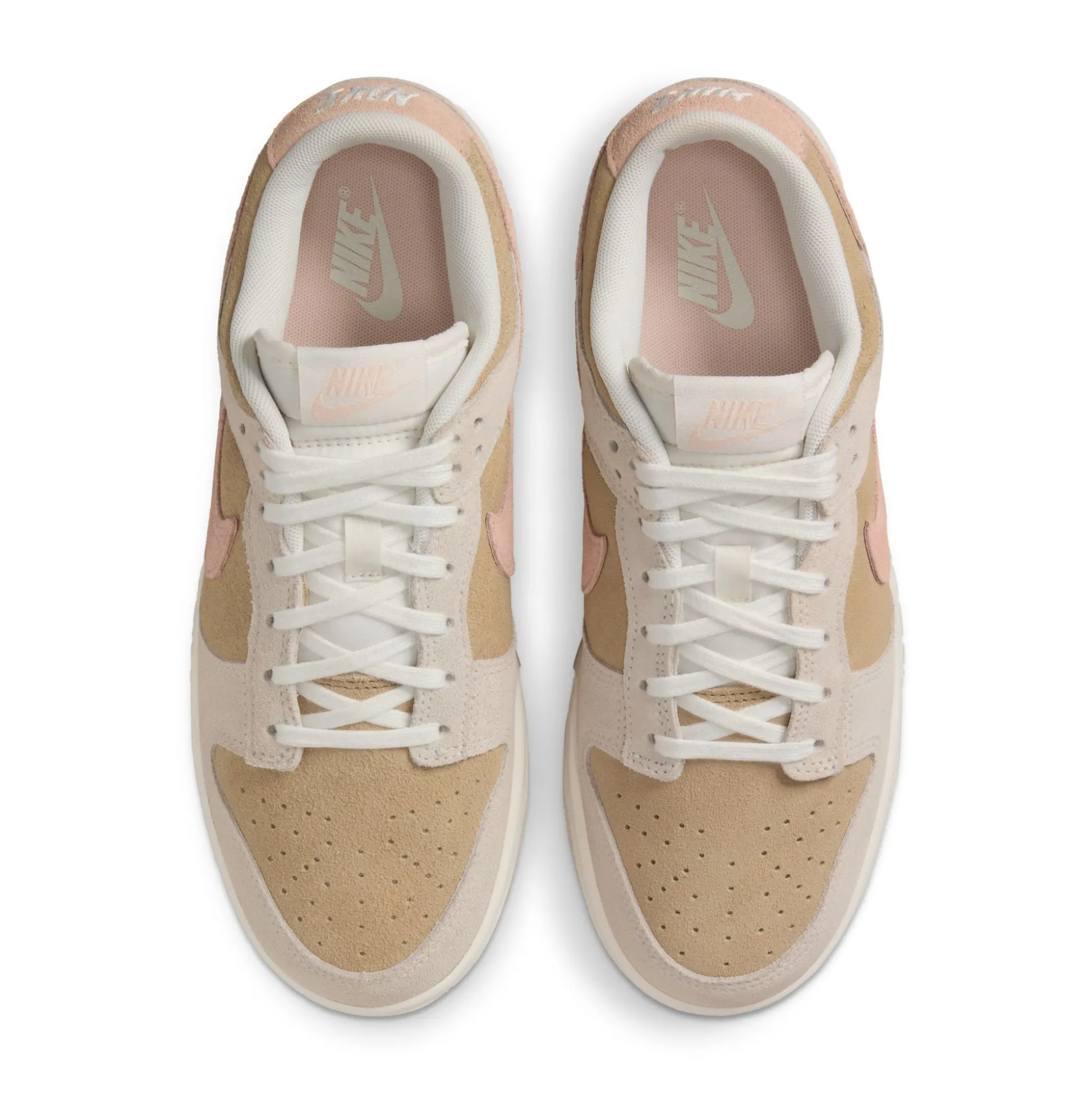 Dunk Low Suede Phantom Washed Coral