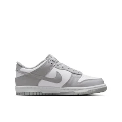 Dunk Low White Light Smoke Grey GS