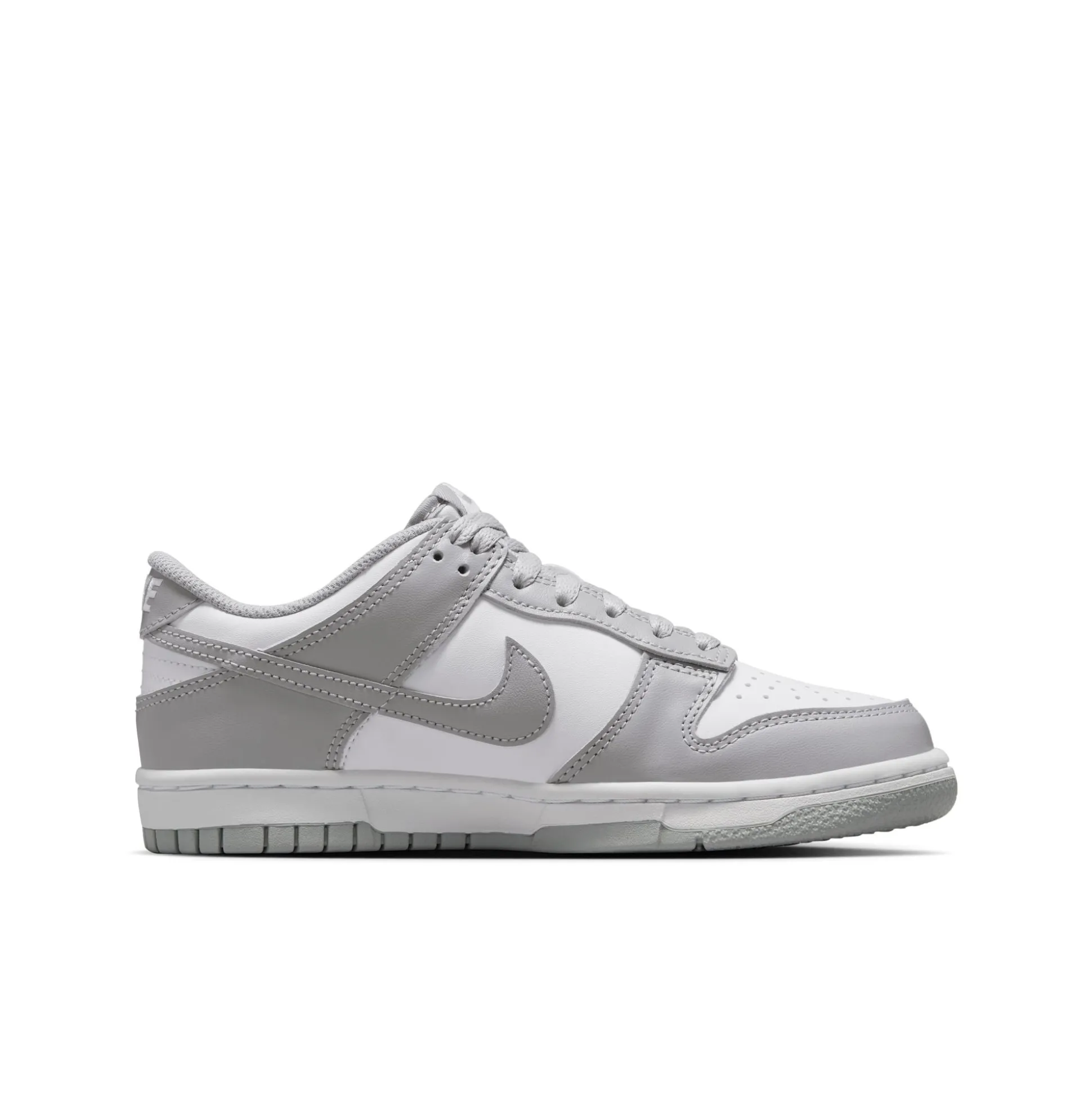 Dunk Low White Light Smoke Grey GS