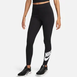 DV7791-010-Women Nsw Classics High-Waisted Graphic Leggings
