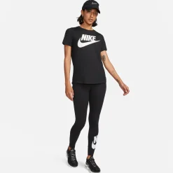 DV7791-010-Women Nsw Classics High-Waisted Graphic Leggings