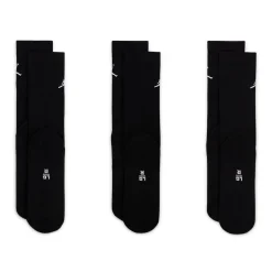 DX9632-010-Everyday Crew Socks (3 Pairs)
