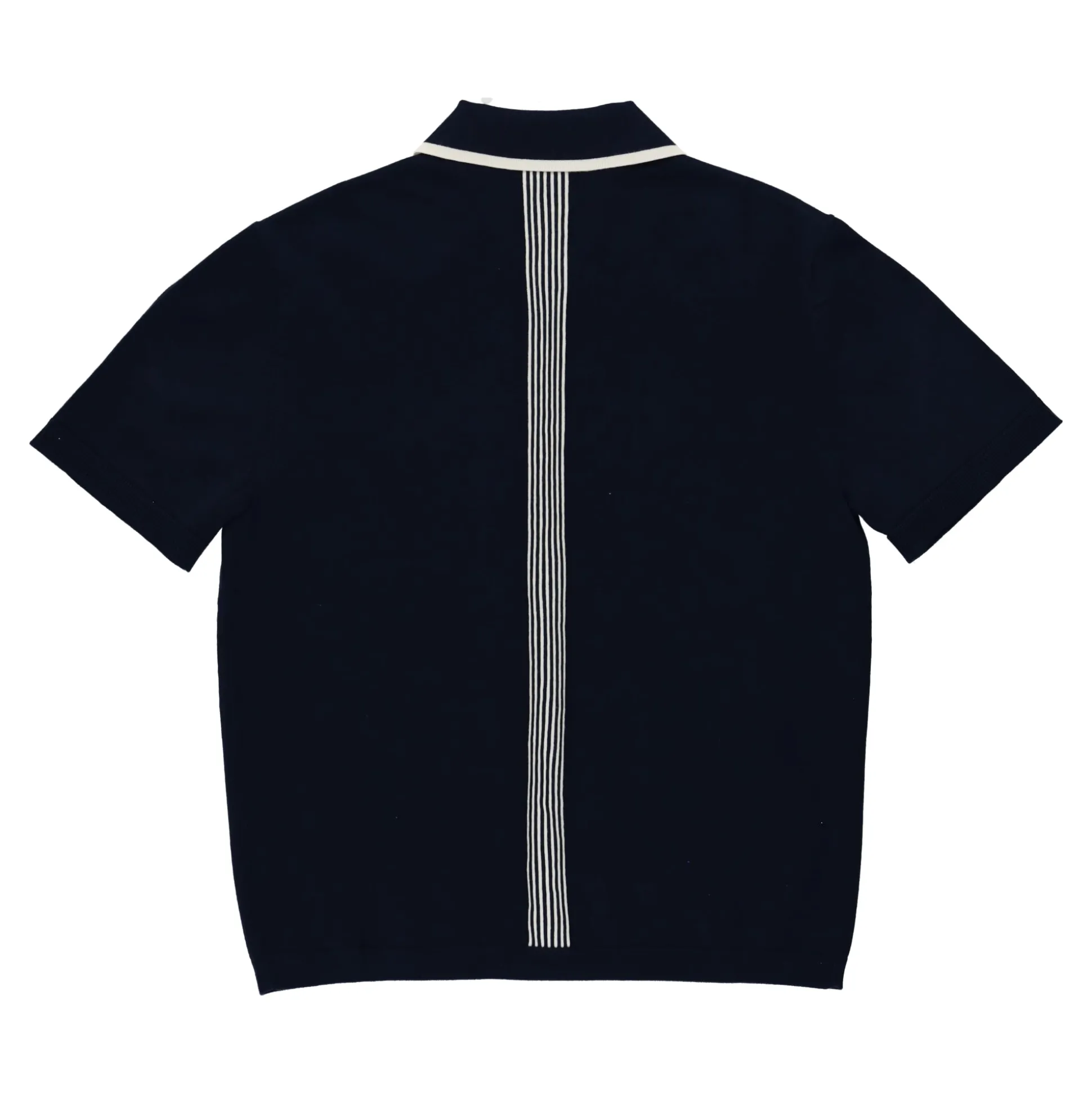 Enzo Knit Polo- Maritime Blue