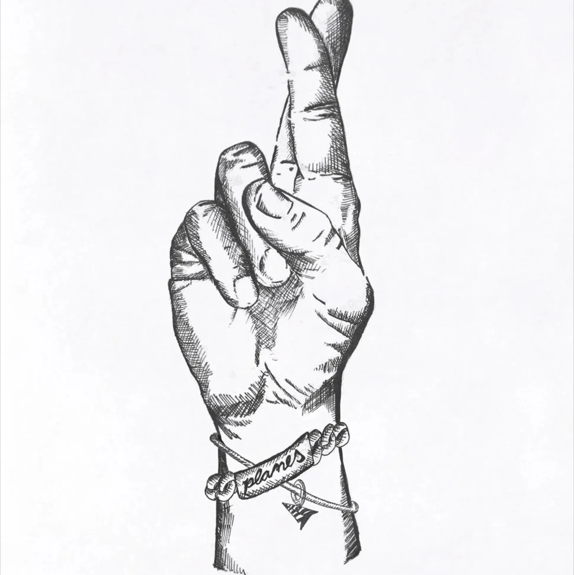 Fingers Crossed Tee