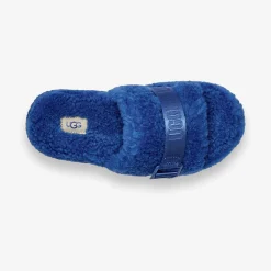 Fluffita Slide Sandal Classic Blue