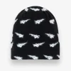 Fuzzy Distort Logo Beanie
