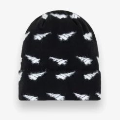 Fuzzy Distort Logo Beanie